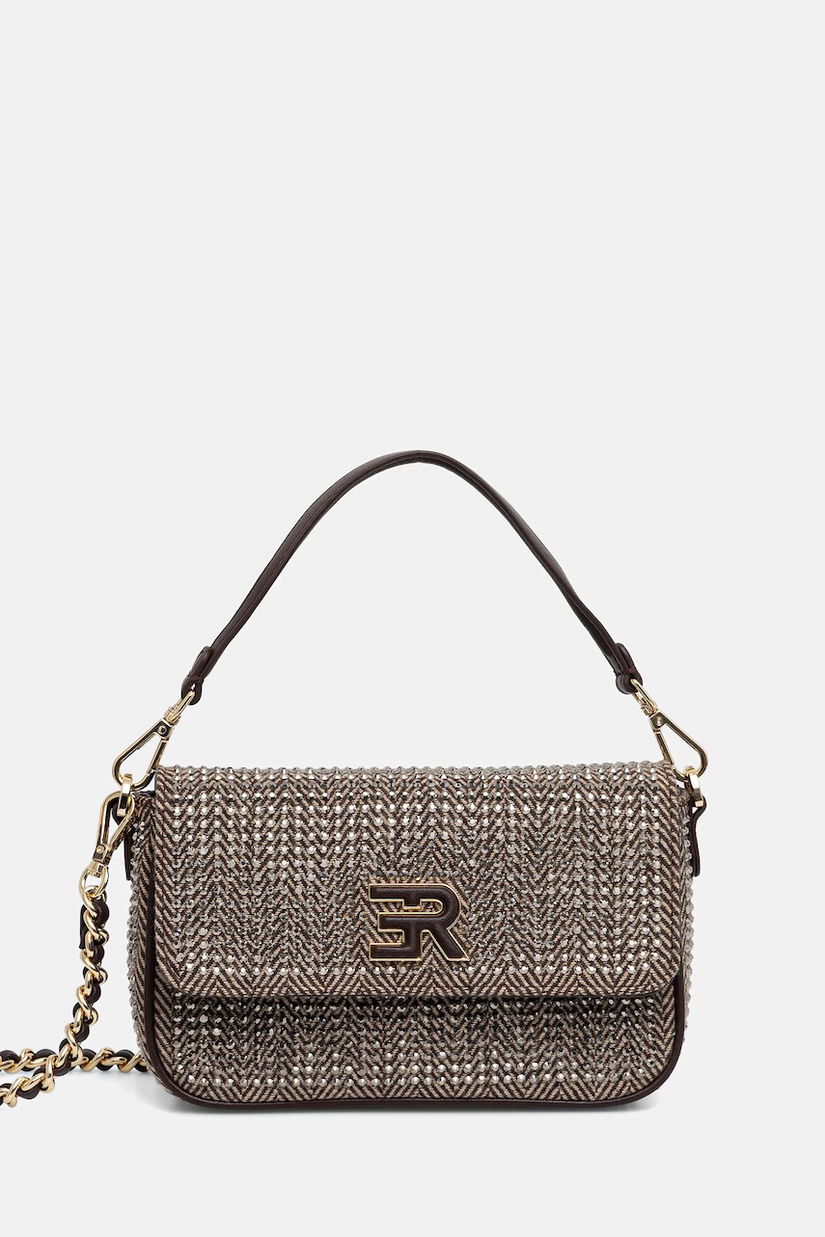 Ermanno Scervino geantă culoarea maro, 12402001