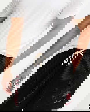 Nike pantaloni scurți San Francisco 49ers culoarea negru, 03BF-096N-73-N9J