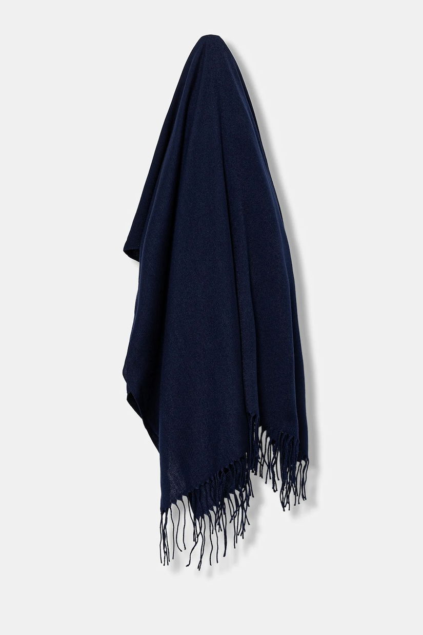 Marella fular culoarea bleumarin, uni, 2523546067200