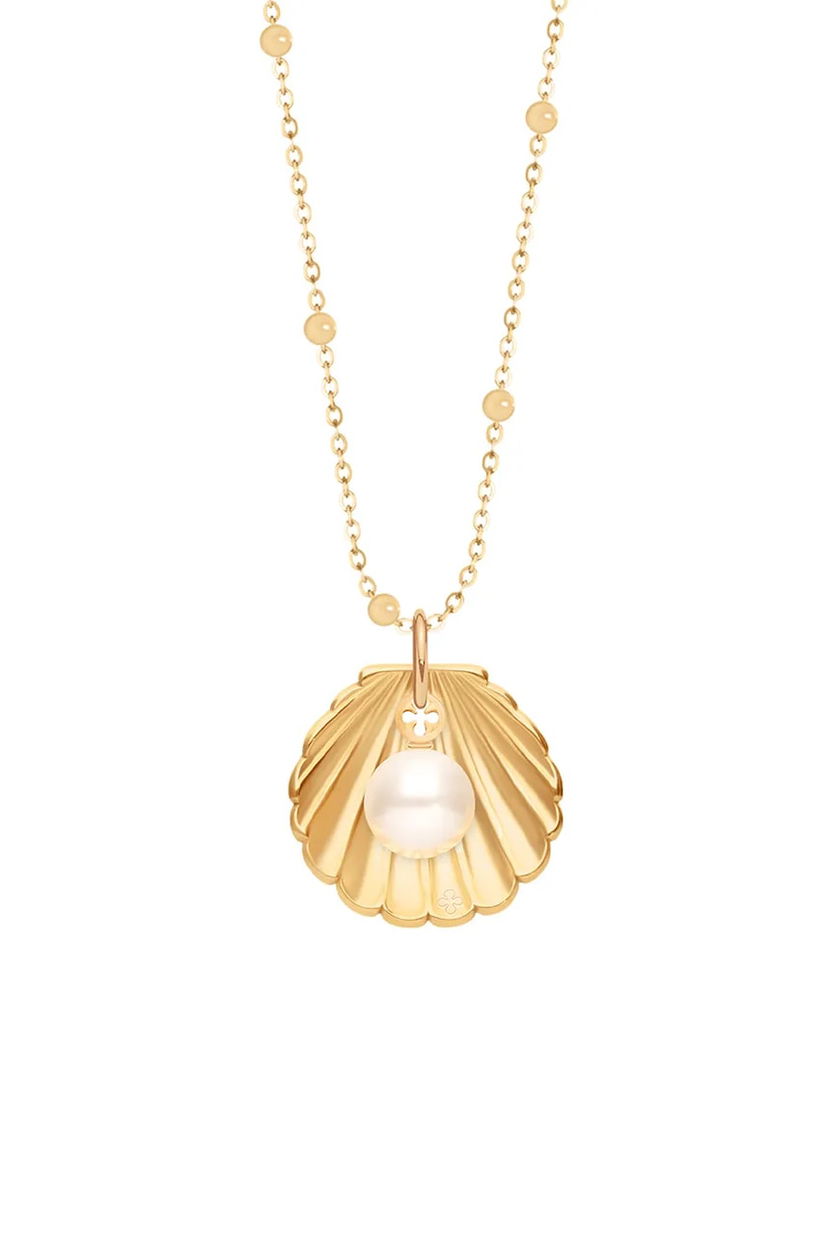 Lilou colier placat cu aur Shell A03/MARKET/ANS/451