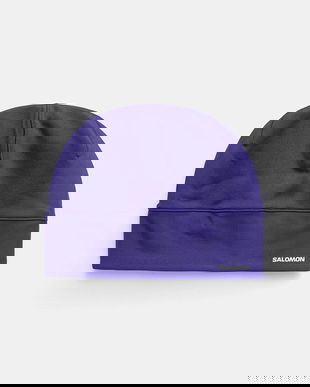 Salomon căciulă culoarea violet, LC2632200