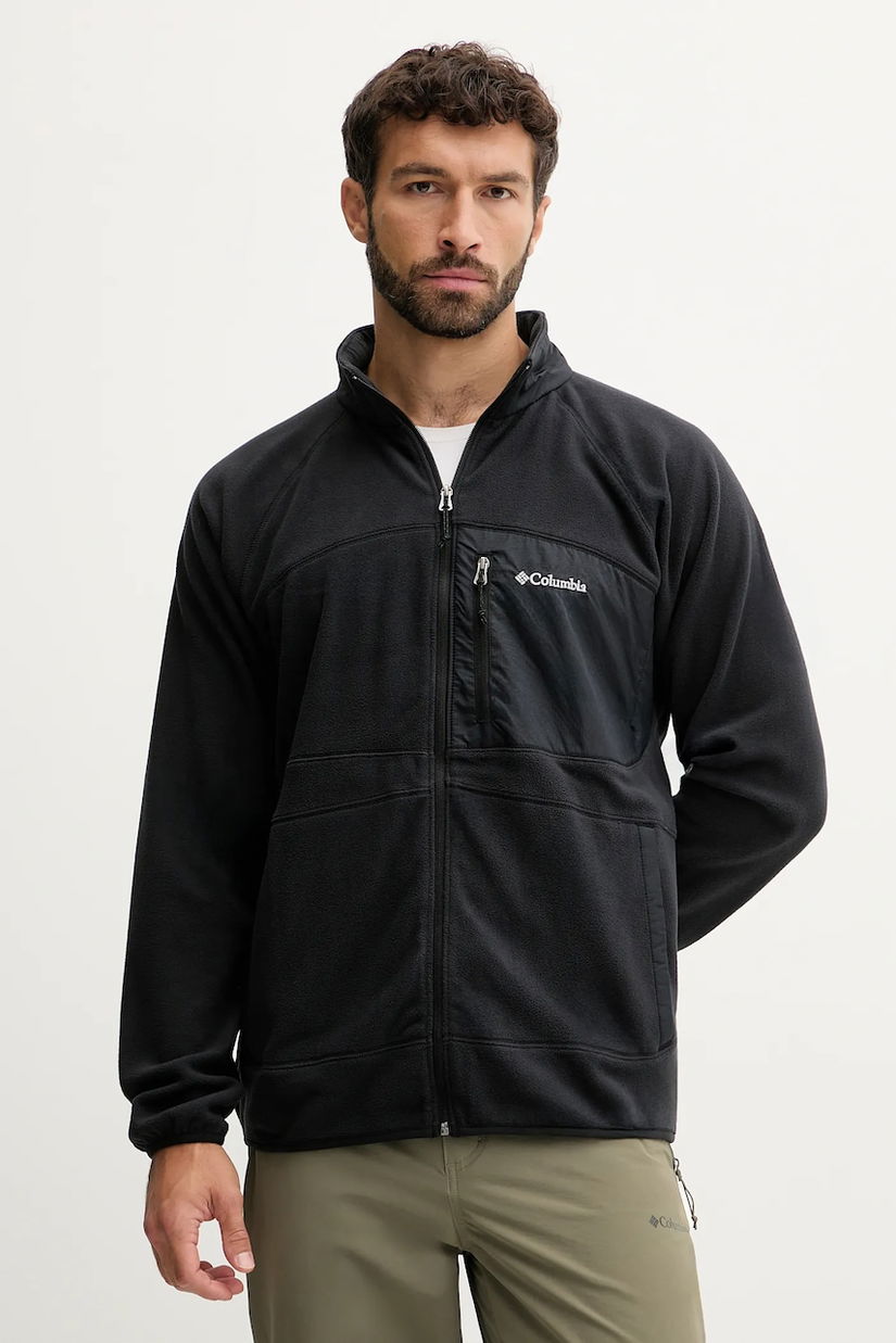 Columbia bluză Fast Trek culoarea negru, uni, 2135691