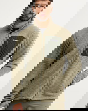 Columbia bluză Jasper culoarea verde, uni, 2142421