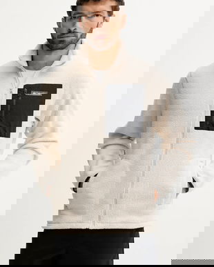 Columbia bluză Jasper culoarea bej, uni, 2142421