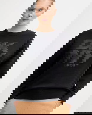 Dkny bluză culoarea negru, cu model, DP5T1444