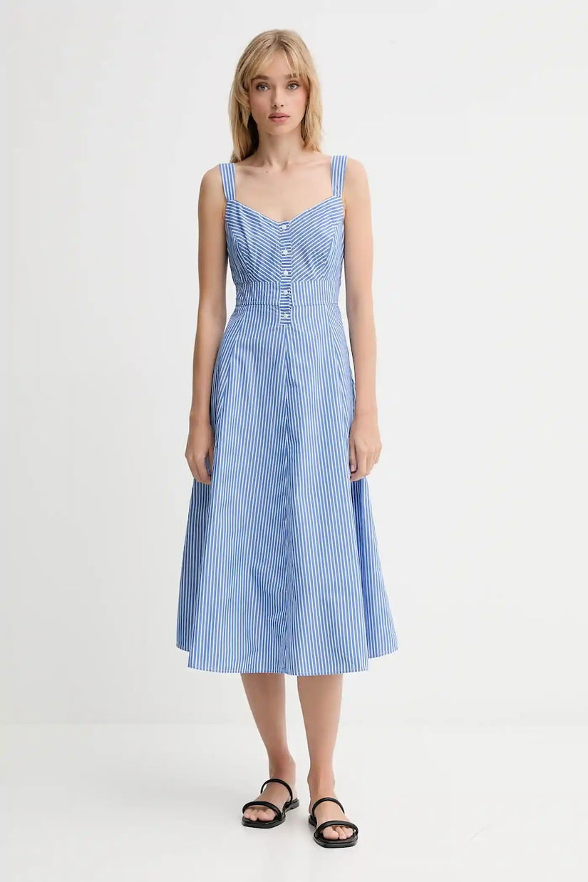 Levi's rochie din bumbac midi, evazati, 003PR