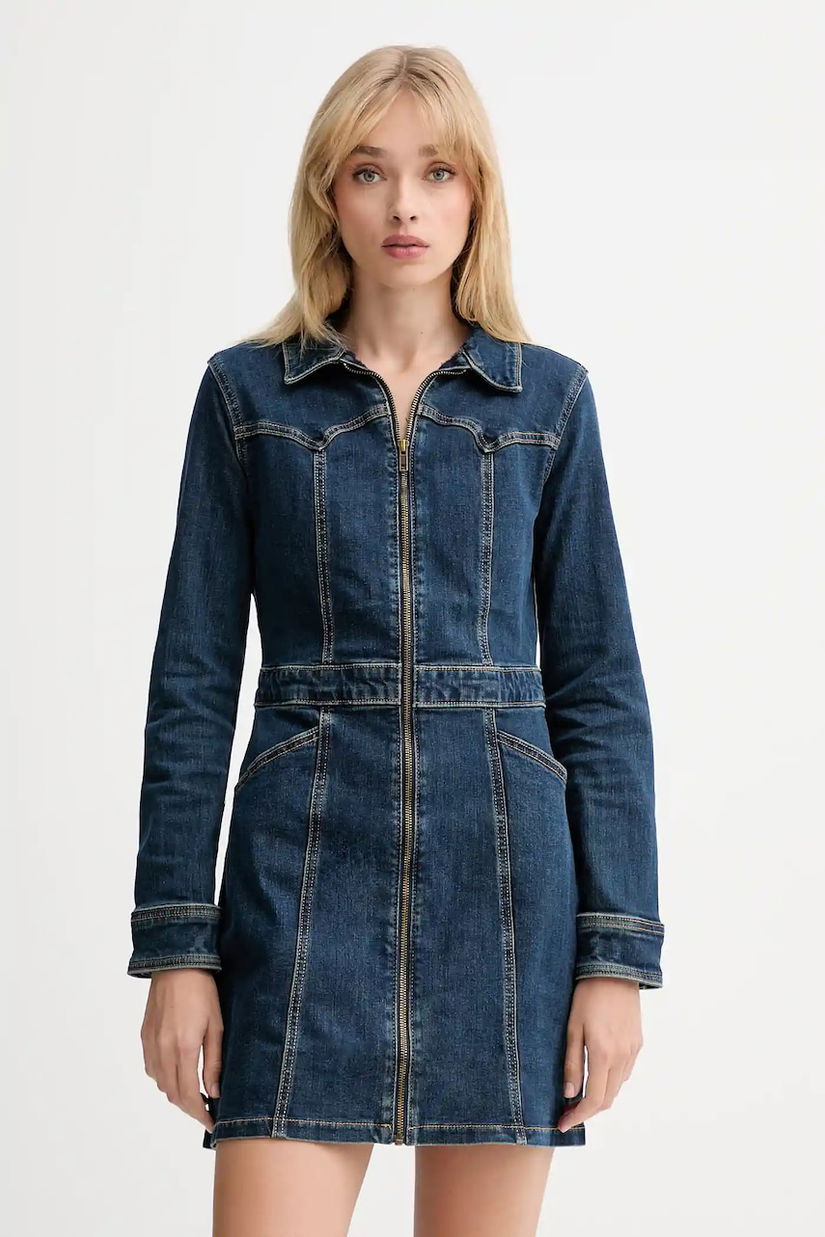 Levi's rochie jeans mini, mulata, 003S6