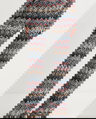 Missoni pantaloni din lână culoarea violet, evazati, high waist, DS25WI0Q.BR012F