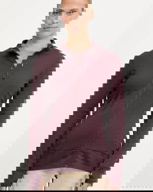 Icebreaker hanorac Merino 260 Quantum culoarea violet, uni, IBBA56XQ0GW1