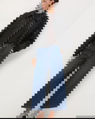 Medicine jeans culoarea bleumarin