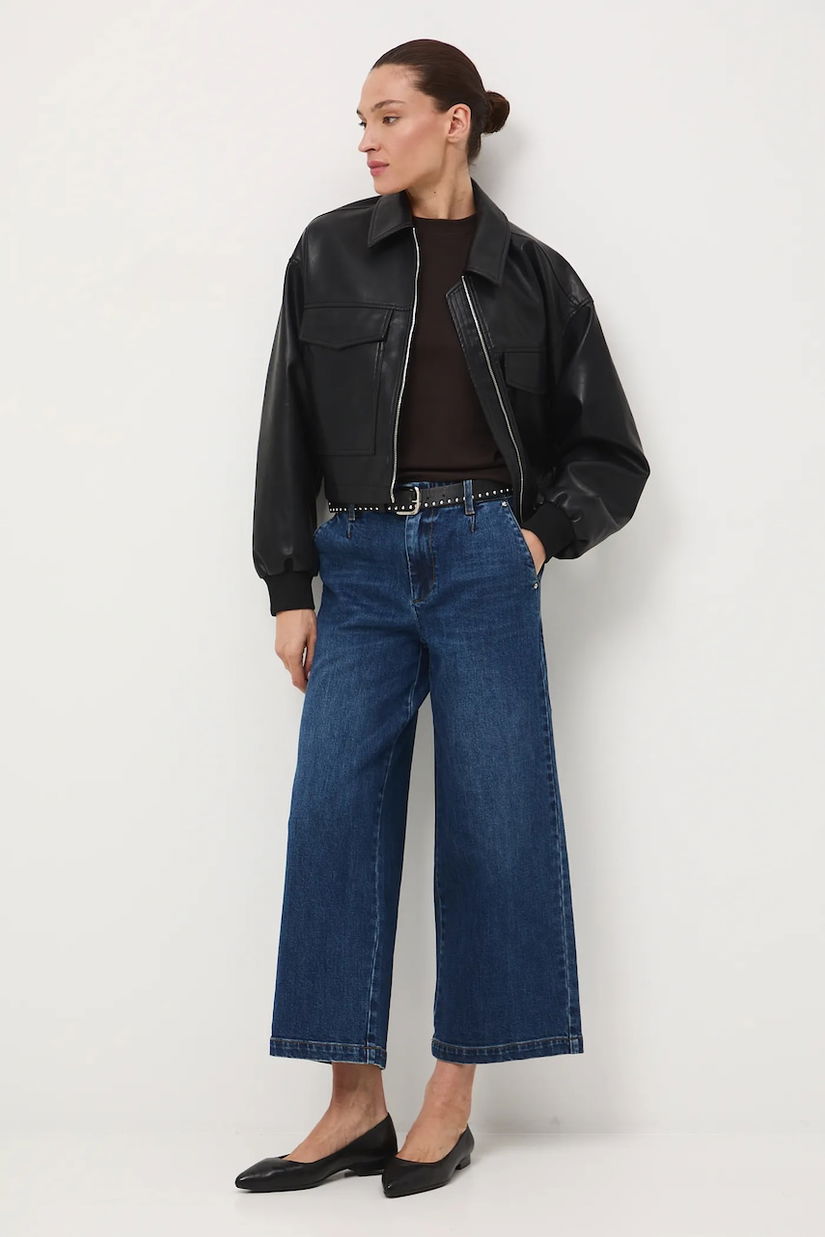 Medicine jeans culoarea bleumarin