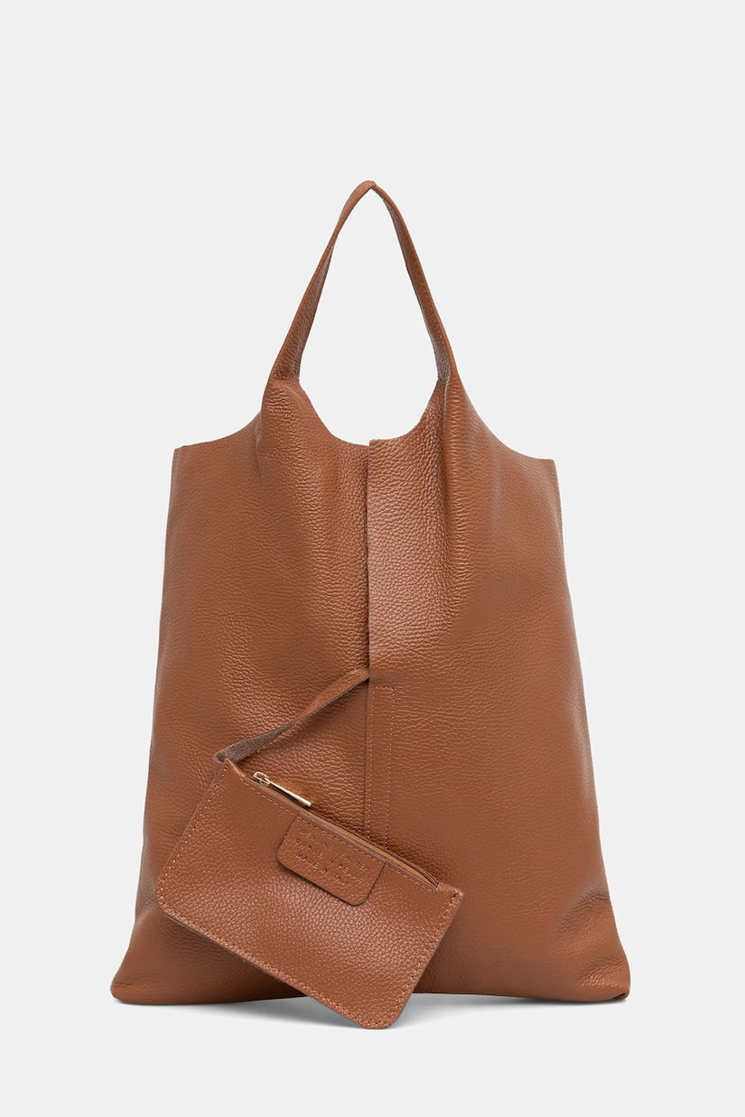 Answear.LAB poseta de piele culoarea maro