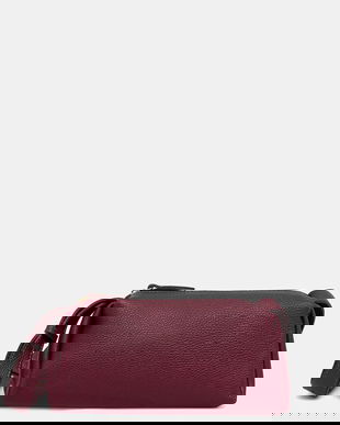 Answear.LAB poseta de piele culoarea bordo
