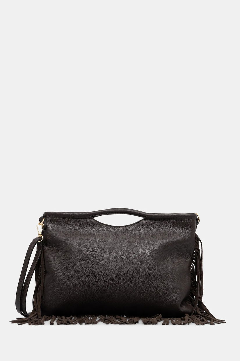 Answear.LAB poseta de piele culoarea maro