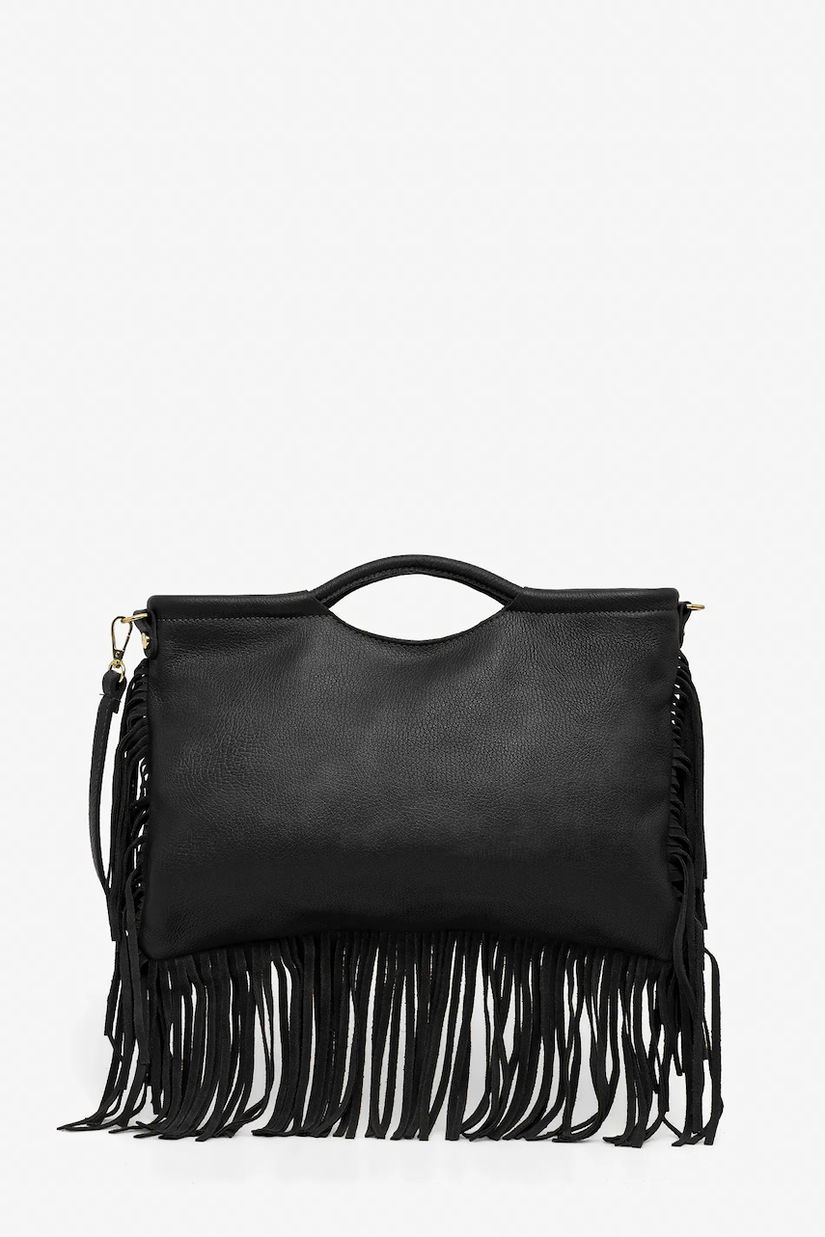 Answear.LAB poseta de piele culoarea negru