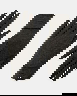 Salewa mănuși Cristallo Merino culoarea bordo, 00.0000028514