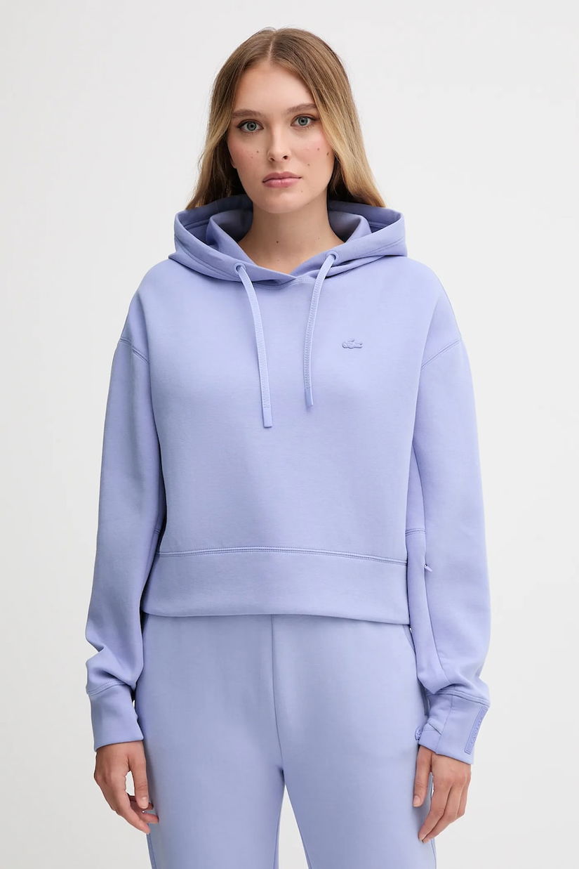 Lacoste bluză cu glugă, uni, SF0281
