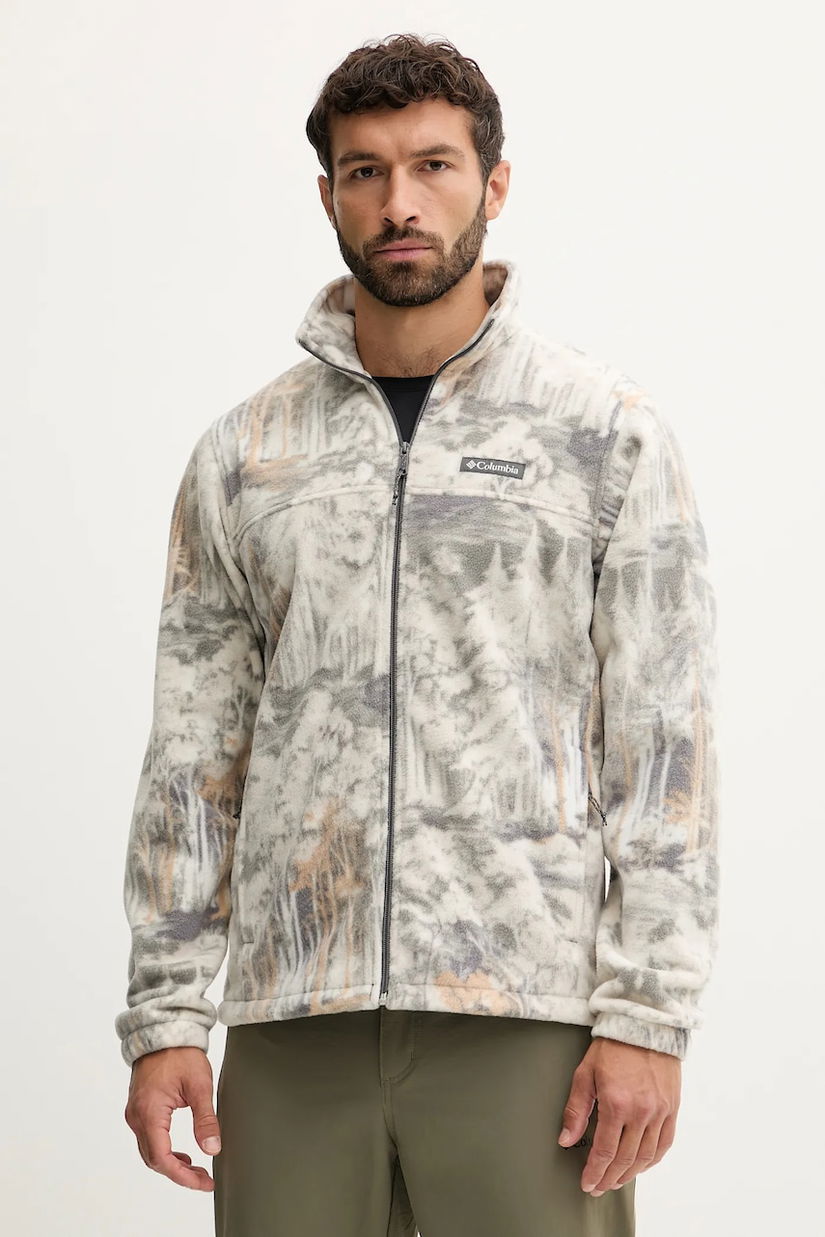 Columbia hanorac Steens Mtn Print culoarea verde, cu model