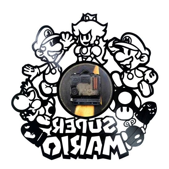 SUPER MARIO-ceas de perete
