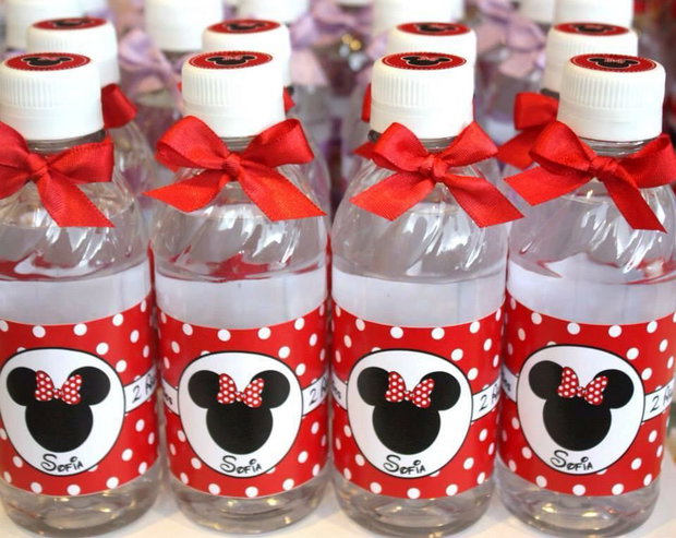 Cuti mărturii botez Minnie mouse