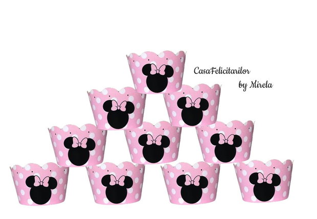 Plicuri bani botez baby Minnie Mouse
