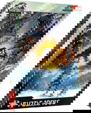 Puzzle 1000. Jurassic World in lumea Jurassic Park