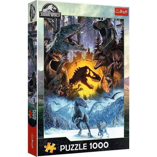 Puzzle 1000. Jurassic World in lumea Jurassic Park