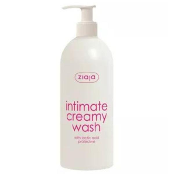 Gel de dus cremos pentru igiena intima cu acid lactic Ziaja, 500 ml