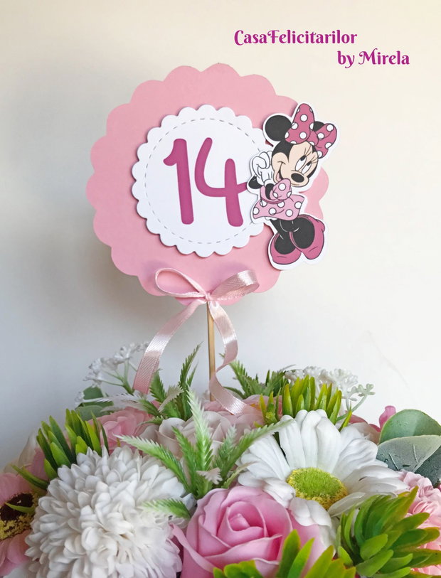 Numere masa botez Minnie mouse