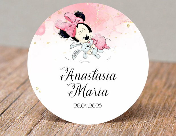 Numere masa botez Minnie mouse
