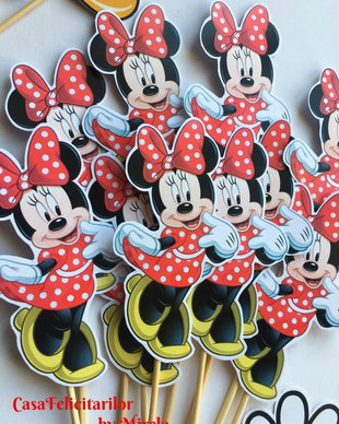Set toppere Minnie mouse