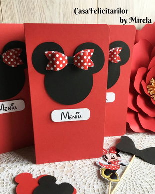 Meniuri botez Minnie Mouse