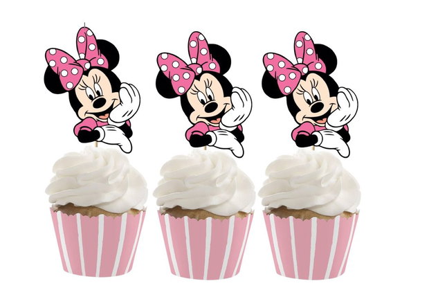 Cutii marturii botez Minnie mouse