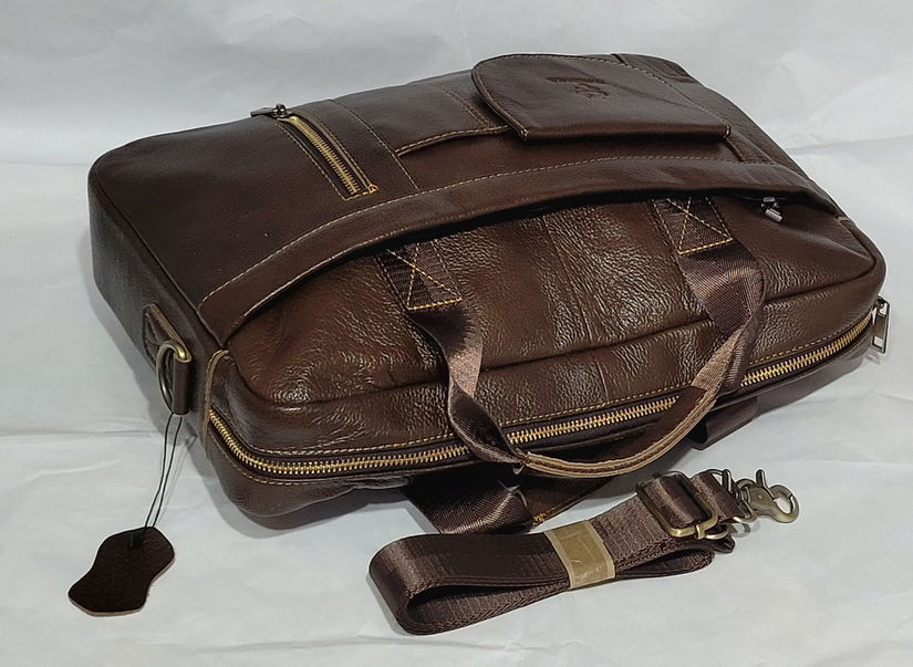 Geanta piele naturala oficce unisex
