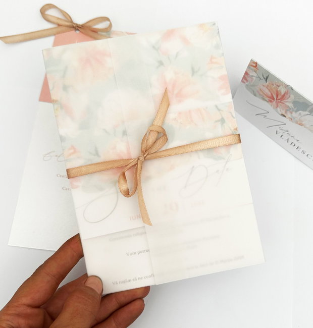 Set Invitatie de Nunta Blossom