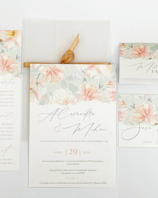 Set Invitatie de Nunta Blossom