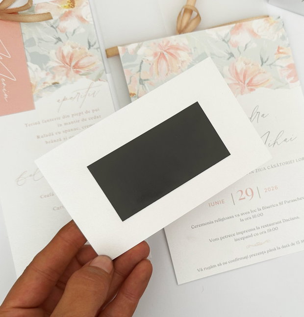 Set Invitatie de Nunta Blossom