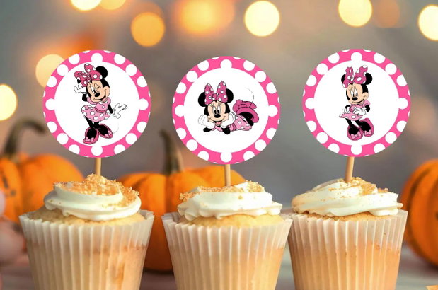 Toppere Minnie mouse personalizate