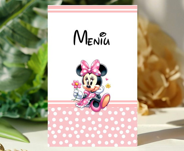 Cutie mărturii botez ciocolată baby Minnie mouse