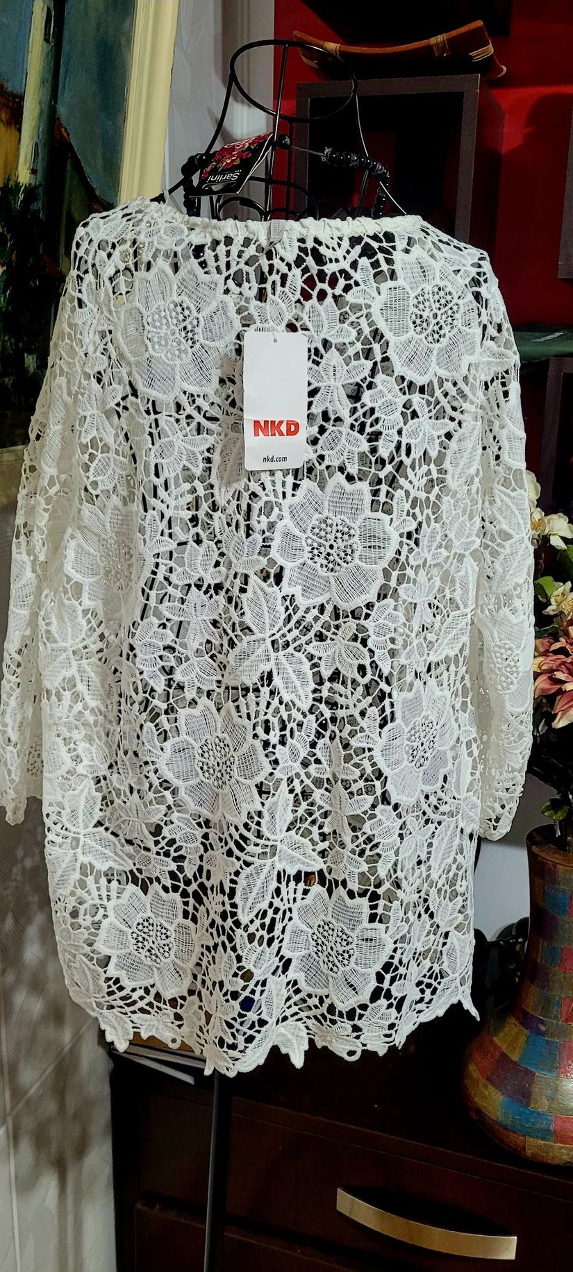 Bluza dantela guipure