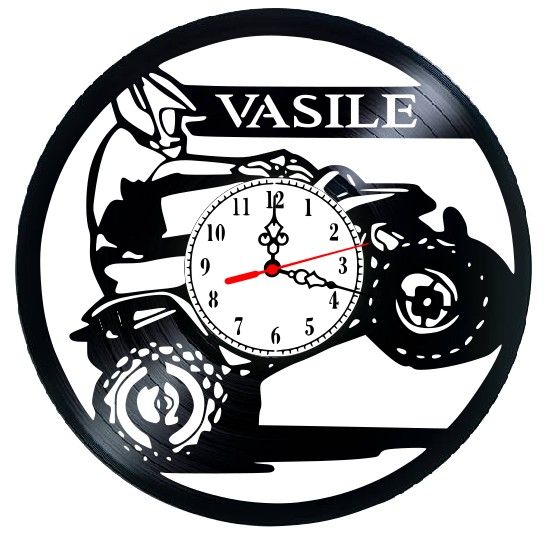 ATV-ceas de perete (personalizabil)