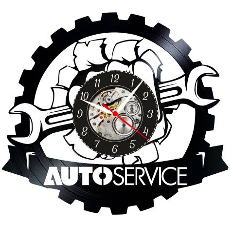SERVICE AUTO-ceas de perete(personalizabil)