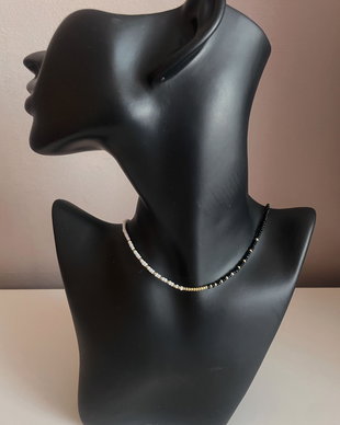 Colier handmade din margele