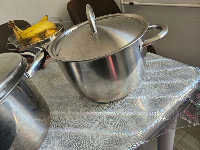 Oale inox cu capac