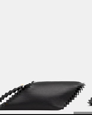 Answear.LAB poseta de piele culoarea negru