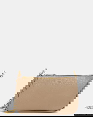 Answear.LAB poseta de piele culoarea bej