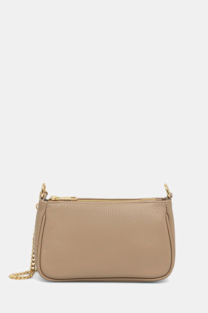 Answear.LAB poseta de piele culoarea bej