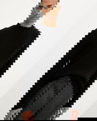 BARENA VENEZIA pulover de lână Knitwear Mareselo culoarea negru, cu turtleneck, KNU5294.509