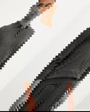 BARENA VENEZIA pulover de lână Knitwear Pevaron culoarea gri, light, KNU4100.429