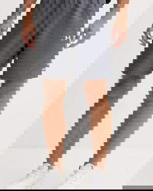 Under Armour pantaloni scurți de antrenament UA Tech culoarea gri, 6005117